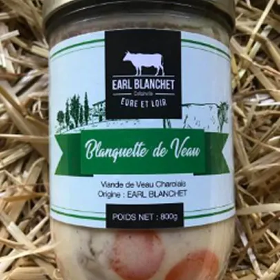 blanquette de veau en conserve à Coltainville près de Chartres en Eure-et-Loir 28