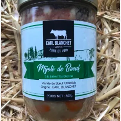 mijoté de boeuf en conserve à Coltainville près de Chartres en Eure-et-Loir 28