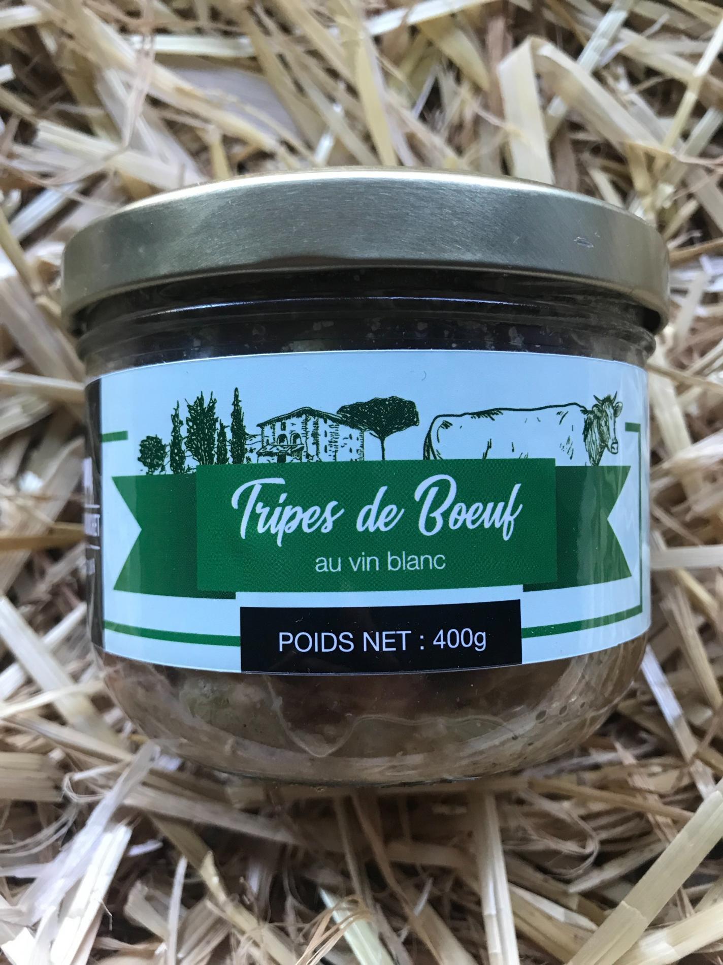 Tripes de Boeuf au vin blanc