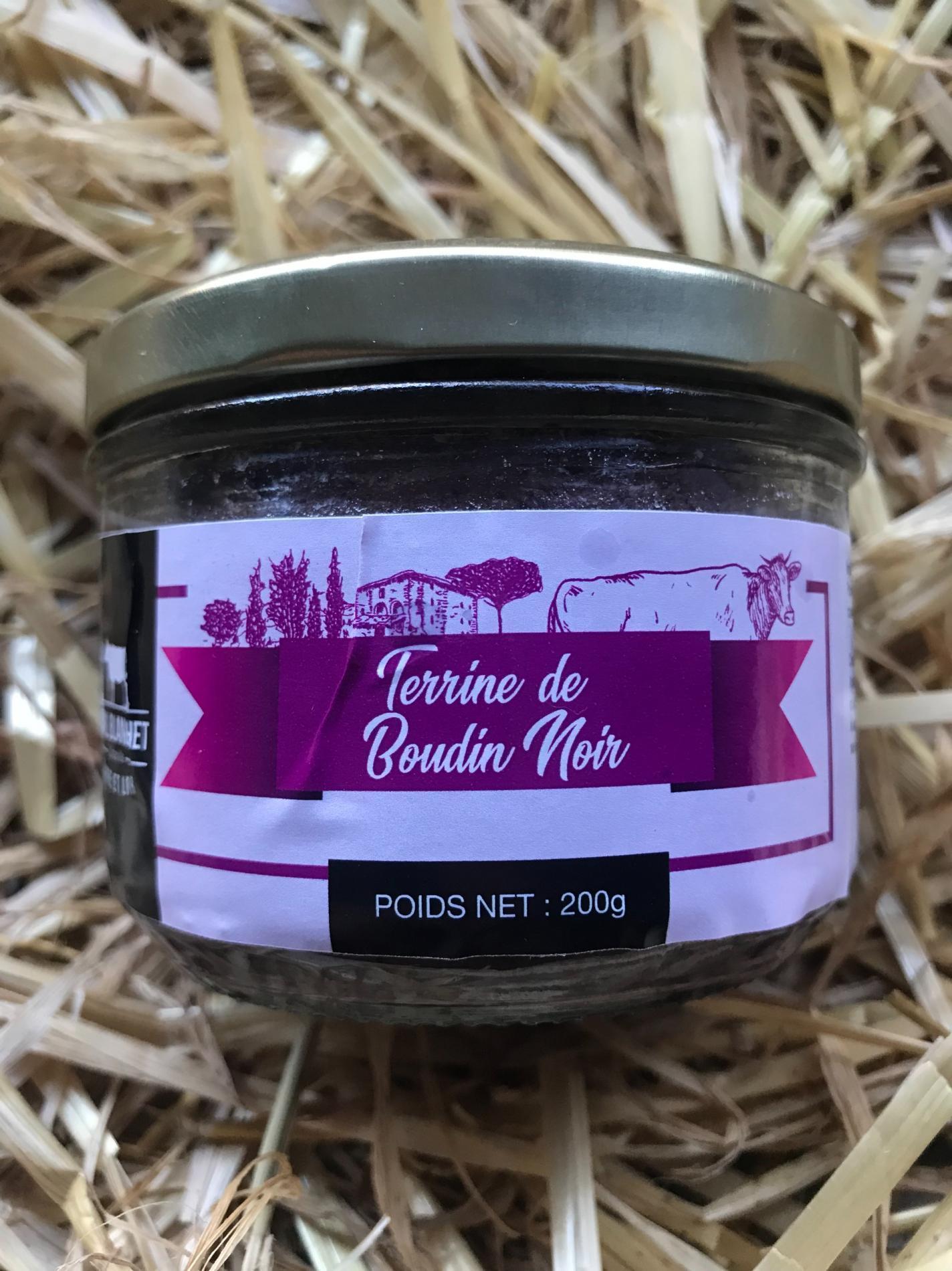 Terrine de Boudin Noir